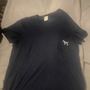 Victoria Secret cotton tshirt with silver sequin back